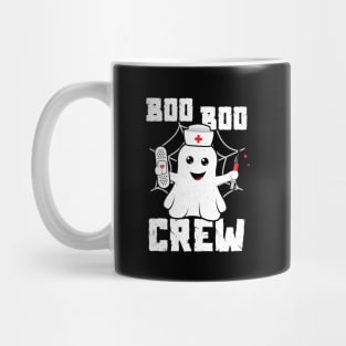 Boo Boo Crew Cute Nurse Ghost Costume Girls Funny Halloween Mug